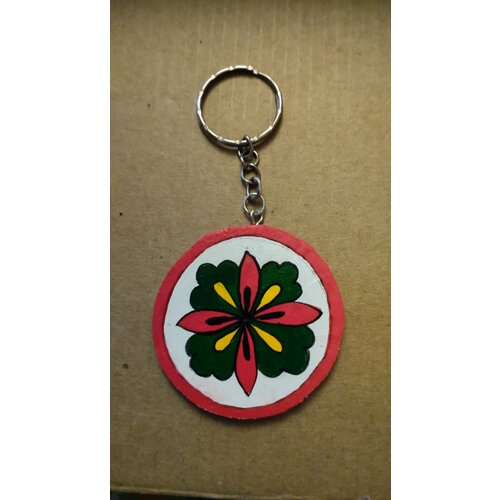 Брелок, гладкая фактура, 3 шт., золотой