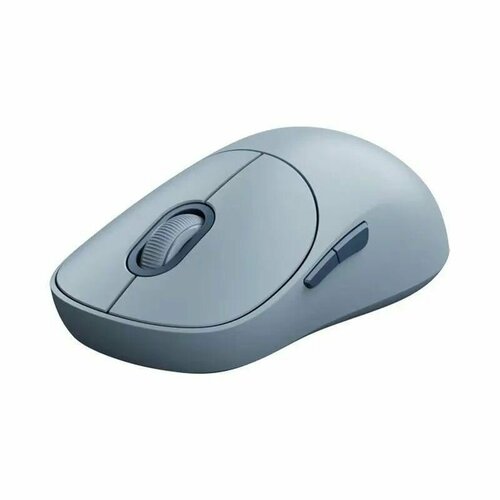 Мышь беспроводная Xiaomi Wireless mouse 3 Bluetooth+2,4 ГГц (XMWXSB03YM), голубая