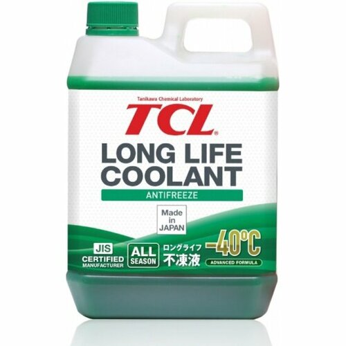 Антифриз TCL JAPAN TCL LLC -40C зелёный, 2 л
