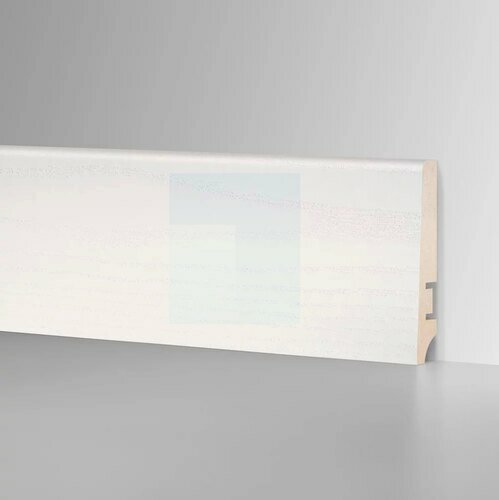 Плинтус МДФ Hannahholz-80 Легно белая 81402-41