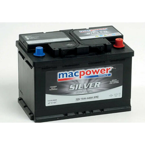 АКБ MacPower AGM, 95 А/часов, Обратной полярности, 353х175х190мм SMF69616