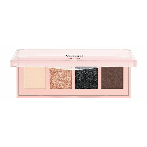 PUPA Палетка теней для век Vamp! 4 Eyeshadow Palette, 5,2 г, 006