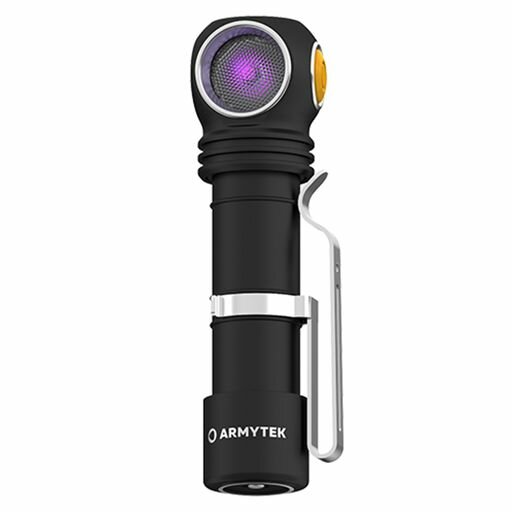 Универсальный фонарь ARMYTEK Wizard C2 WUV, черный / желтый [f08901uf] - фото №4