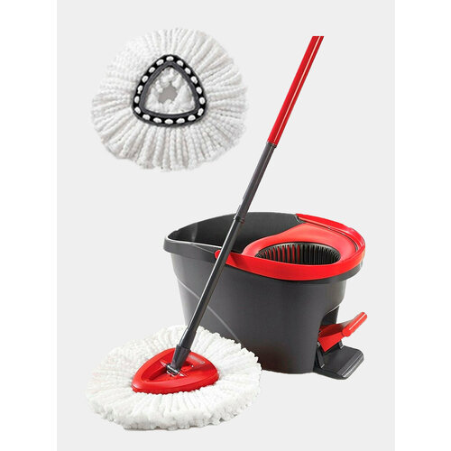 Насадка на швабру микрофибра с отжимом Vleda Turbo 459₽