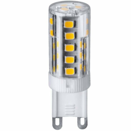 Включай Лампа светодиодная 7W G9 4000K 220V AC Ceramics16*61, 5 LED PREMIUM G9-220V-7W-NW CR 1008052