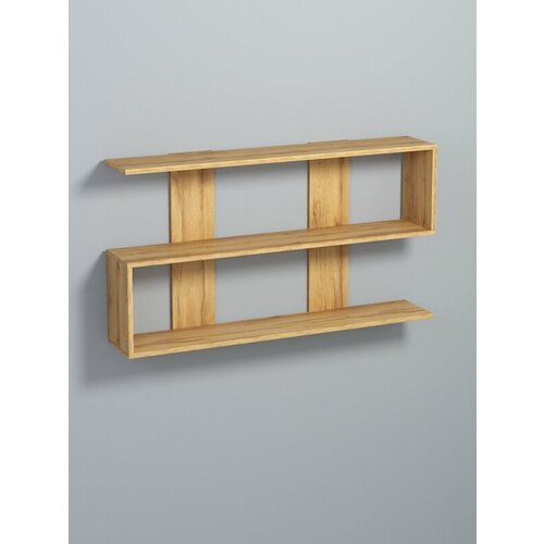 Полка настенная вайб 5 Дуб Золотистый 110 x 216 x 60 см 3885₽