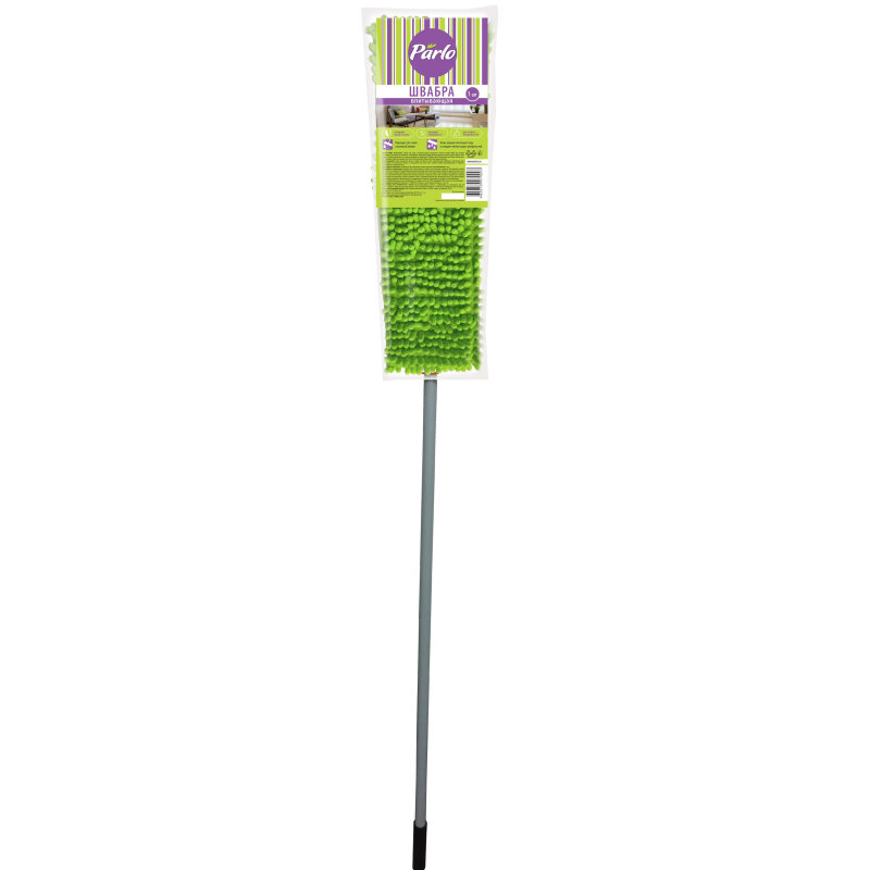 фото Швабра PARLO универсальная впитывающая микрофибра с длинным ворсом