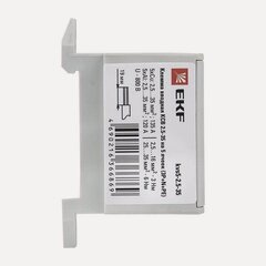 Изображение товара Клемма силовая вводная пятиполюсная КСВ 2.5-35 (3P+N+PE) PROxima EKF kvs5-2.5-35
