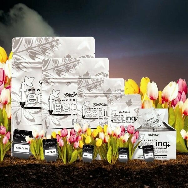 Удобрение для гибридных растений GHSC Powder Feeding Hybrids 0.5 кг. — фото 1