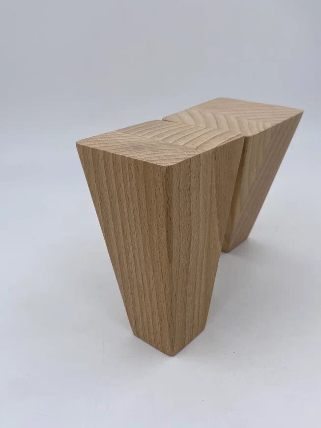 Ножки для мебели деревянные 100 мм. (2 шт.) - фотография № 9