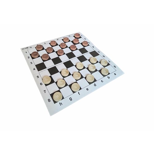 Шашки из дерева с картонной доской 30х30 см недорого новый игровой набор для шашек yernea высококачественные магнитные шашки складная шахматная доска 25 25 см шахматная доска 40 шт
