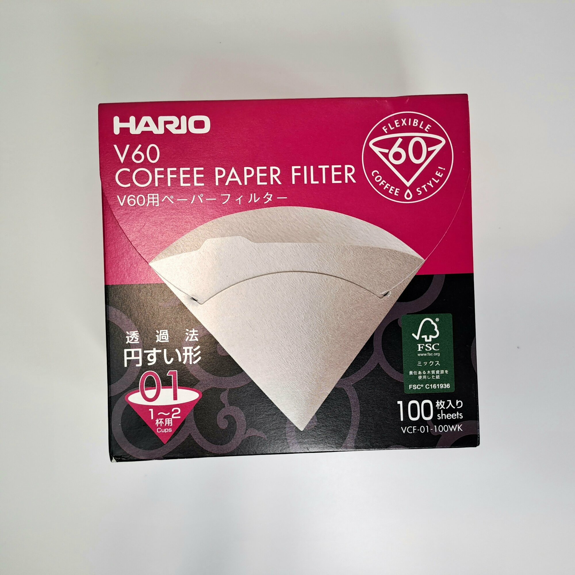 Hario Фильтры капельные бумажные Hario VCF-01-100W 100 шт, белые - фотография № 10
