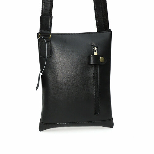 Сумка планшет Kalinovskaya, фактура гладкая, черный фляга подарочная утка 0 7 л в кожаной сумке подвес карман для приборов 777