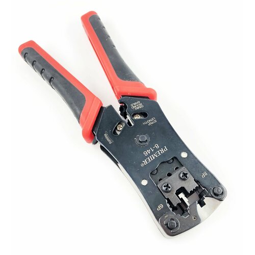 Инструмент профессиональный универсальный для обжима разъемов 8р8с 6р6с 6р4с 6р2с 4р4с и 4р2с 1 штука 1980₽