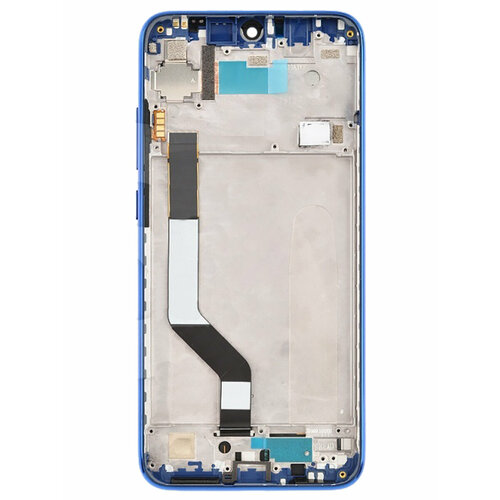 Дисплей для Xiaomi Redmi Note 7 Pro модуль с рамкой и тачскрином (синий) (оригинальный LCD)
