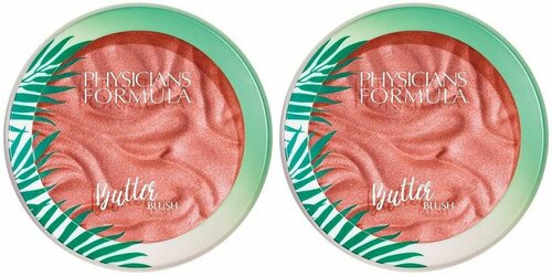 Physicians Formula Румяна с маслом мурумуру Murumuru Butter Blush, Тон: Спелый персик, 5,5 г, 2 шт