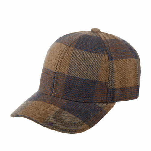 фото Бейсболка stetson, размер onesize, коричневый