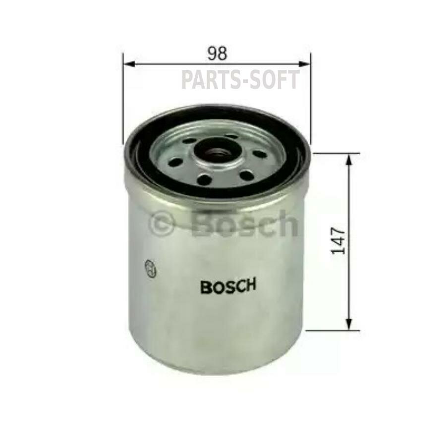 BOSCH F026402151 фильтр топливный|\LIEBHERR
