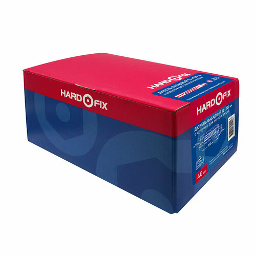 Дюбель фасадный для легкого бетона Hard-Fix с шурупом шестигранная головка 10х100 мм коррозионностойкий 40 шт 5920₽