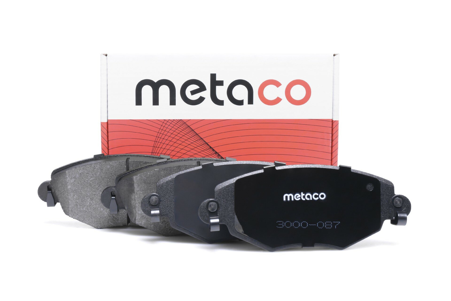 Колодки тормозные передние к-кт Metaco 3000087