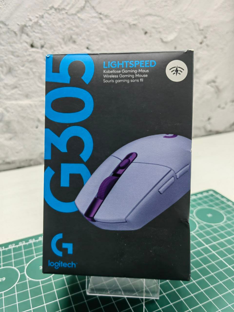 Беспроводная игровая мышь Logitech G G305 Lightspeed, сиреневый