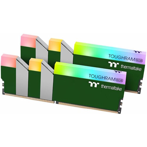 Оперативная память для компьютера Thermaltake TOUGHRAM RGB DIMM 16Gb DDR4 3600 MHz RG28D408GX2-3600C18A 9911₽
