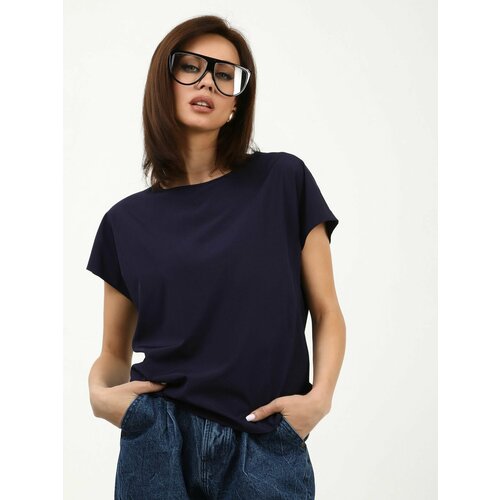 фото Блуза a-a awesome apparel by ksenia avakyan, размер 60, синий