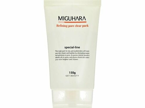 Очищающая маска для жирной и проблемной кожи MIGUHARA Refining pore clear pack