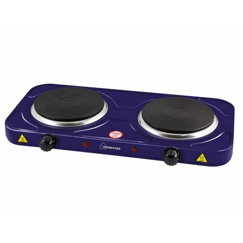 Настольная двухконфорочная плита HOMESTAR HS-1104 сапфир 008751 270900₽