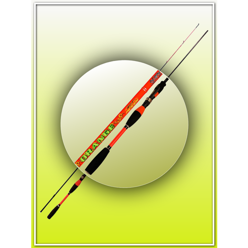 kosadaka леска монофильная kosadaka spinning specialist lsps40 135 м 0 4мм Спиннинг ORANGE spinning 2.25м / 5-25г. (Kosadaka)