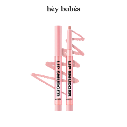 Бархатный карандаш для губ в нежном розовом оттенке AMUSE Lip Smudger 02 Rose 1590₽