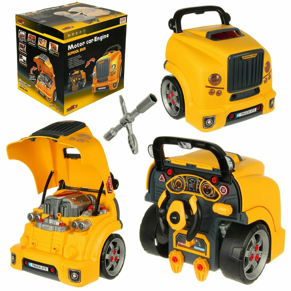 фото Детский игровой набор инструментов Автомеханик, Veld Co