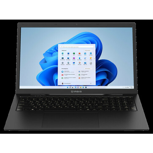 ноутбук irbis 15nbp3502 15 6 core i5 1155g7 15 6lcd 1920 1080 ips 8gb sodimm pcddr4 3200mhz 256gb nvem ssd ax wifi6 front camera 2mp with cover 5000mha battery metal case type c charger w11p IRBIS 17NBC2001 17.3 AMD Ryzen R5 3500U, 17.3LCD 1920*1080 IPS , 16+512GB SSD, AC wifi, camera: 2MP, 5000mha battery, plastic case, backlight keybo