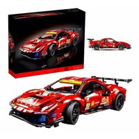 Конструктор/ Technic/ Ferrari 488 GTE AF Corse/ Феррари/ 1677 деталей/ 40031/ сыну/ мальчику