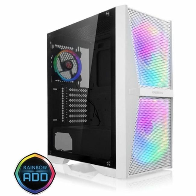 Корпус Raijintek SILENOS MS PRO WHITE ATX; M-ATX; Mini-ITX, USB3.0x2, Type Cx1, HD Audiox1