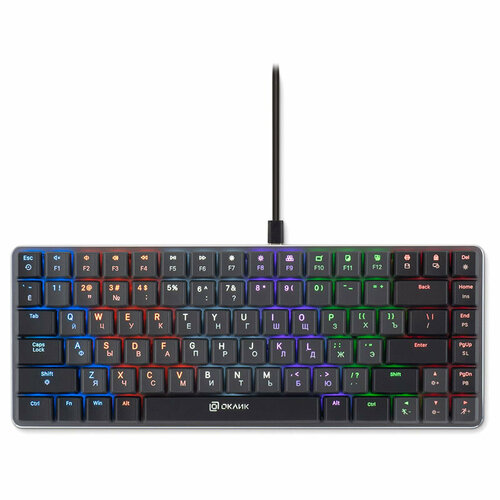 Клавиатура Oklick K615X Black USB 270700₽