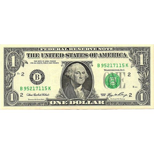 Доллар 2006 год США 9521