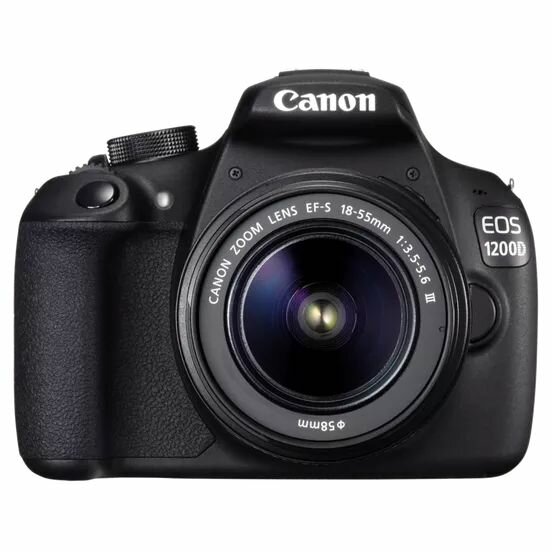 Фотоаппарат Canon 1200D BODY черный