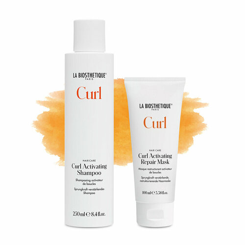 La Biosthetique, Уход за кудрявыми волосами Bundle Curl маска для волос la biosthetique curl activating repair mask активатор локонов 450 мл