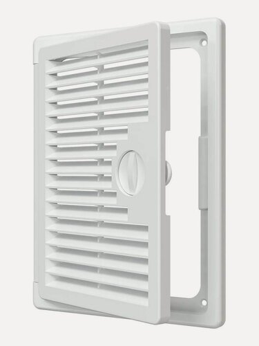 Изображение товара Ревизионный люк EVECS, 15 см x 20 см, настенный, распашной, щеколда, белый