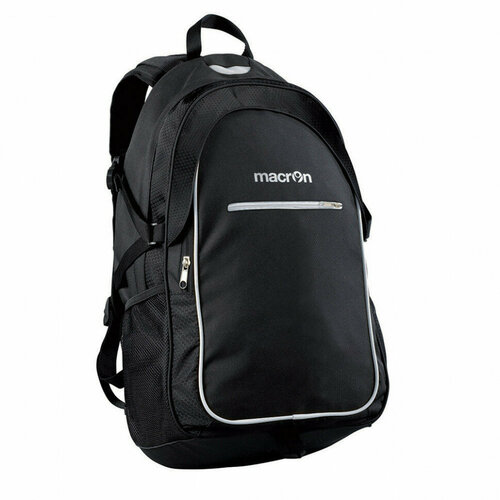 Рюкзак спортивный MACRON Shuttle, черный рюкзак спортивный macron path темно синий