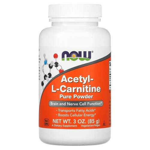 Now Acetyl L-Carnitine Pure Powder 85 г