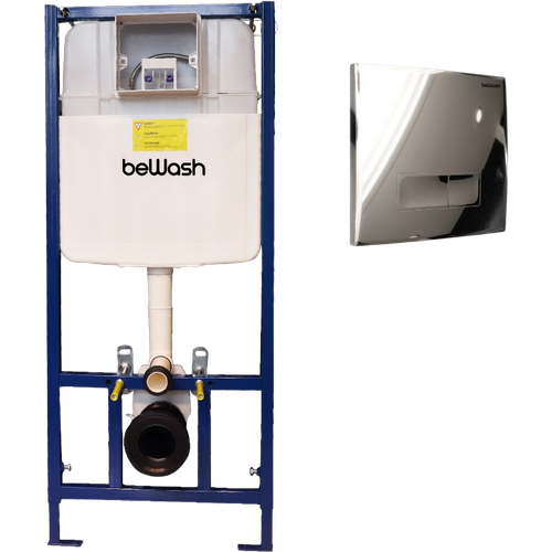 Система инсталляции для унитазов beWash Neox BW74 с клавишей P04SC хром 16460₽