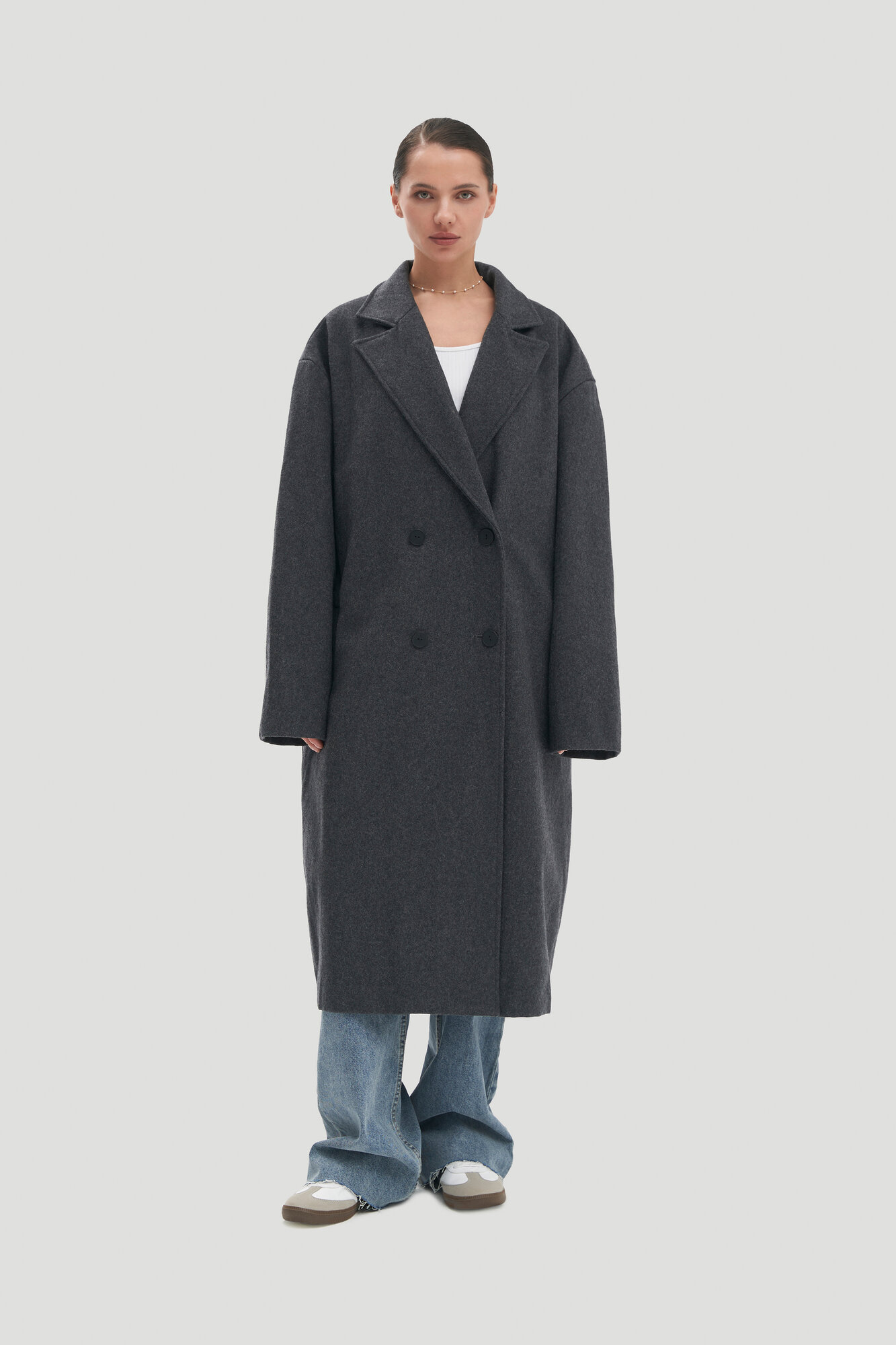 Пальто FLIGEL, размер ONE SIZE, серый