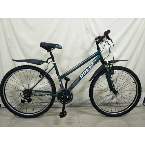 Велосипед 26 ROLIZ 15 18ск сталь зеленый 17720₽