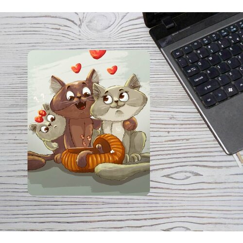 Коврик для мыши Котики - 14 450₽