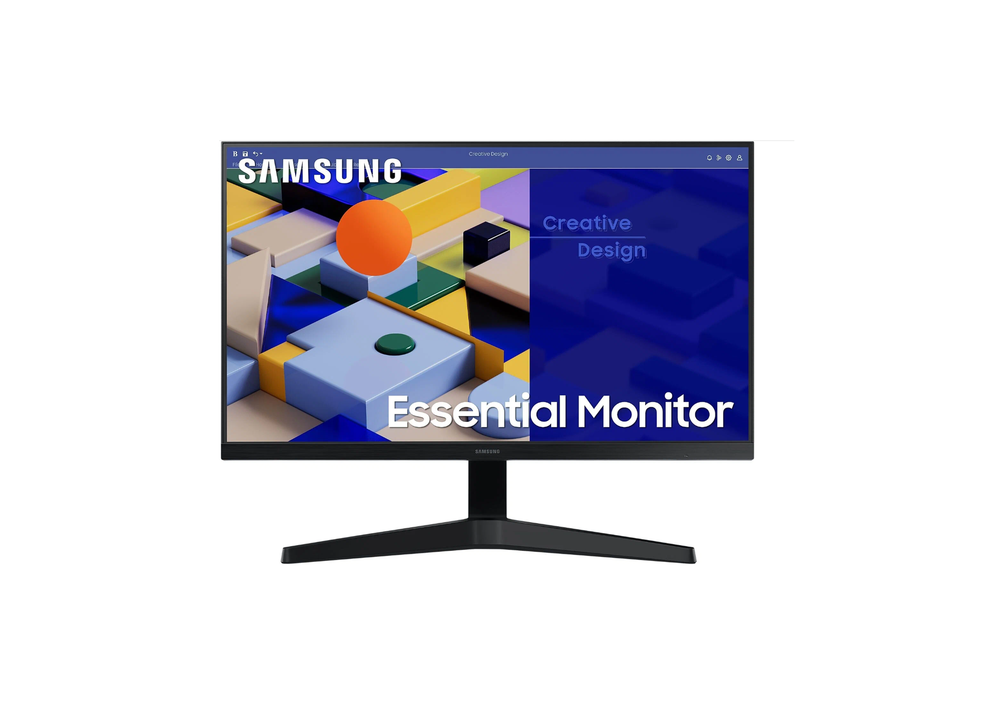 Монитор Samsung 27" S27C310EAI черный IPS LED 16:9 HDMI матовая 250cd 178гр/178гр 1920x1080 75Hz FreeSync VGA FHD 3.8кг