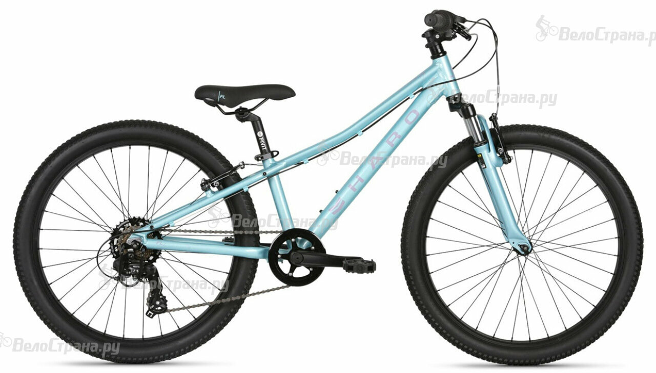 Подростковый велосипед Haro Flightline 24 (2021) 24 Голубо-фиолетовый (122-142 см)