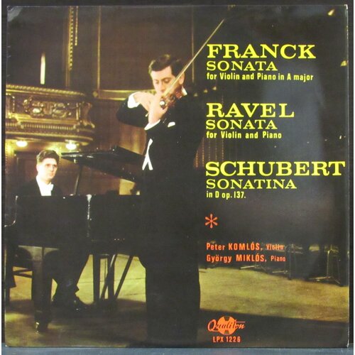 dooleys виниловая пластинка dooleys pop fantasia Franck/Ravel/Schubert Виниловая пластинка Franck/Ravel/Schubert Sonata