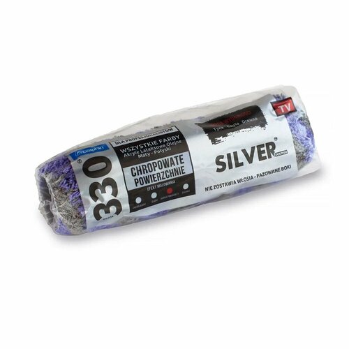 фото Набор из 2 мини-валиков из микрофибры blue dolphin silver 50069 (16*100мм) ворс 20 мм
